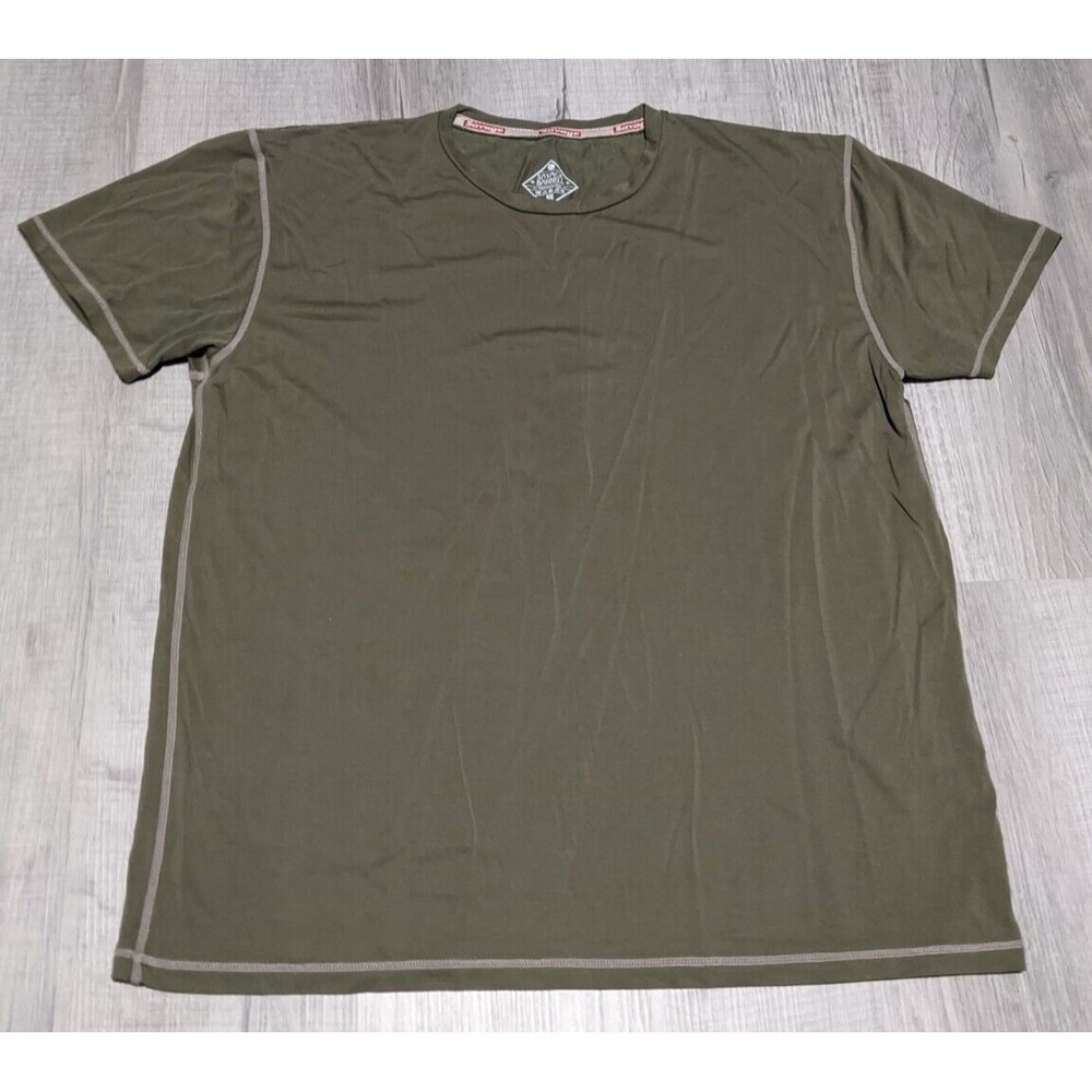 Savage Barbell Green T Shirt Men's Sz XL Short Sleeve Breathable Stretch Gym